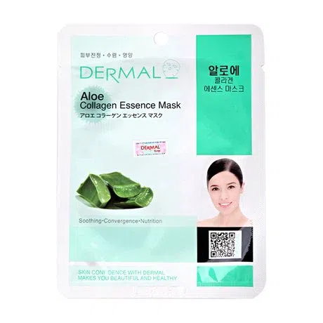 Mặt nạ Dermal Aloe Collagen Essence Mask (23g)