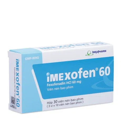 Imexofen 60mg (Hộp 3 vỉ x 10 viên)