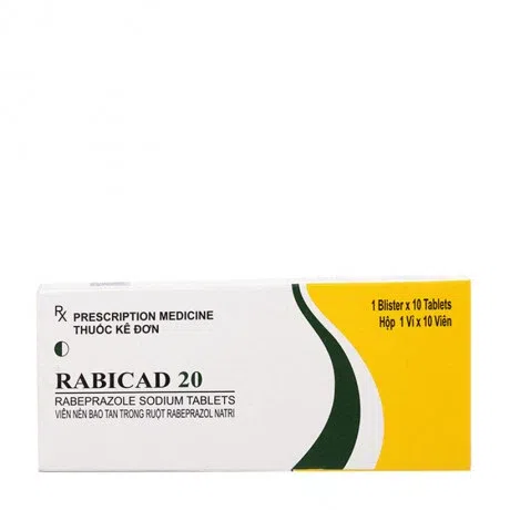 Rabicad 20mg (Hộp 1 vỉ x 10 viên)