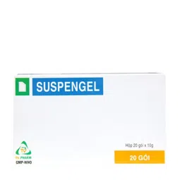 Thuốc điều trị viêm loét dạ dày - tá tràng, trào ngược dạ dày - thực quản Suspengel (20 gói x 10g/hộp)