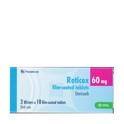 Roticox 60mg (3 vỉ x 10 viên)