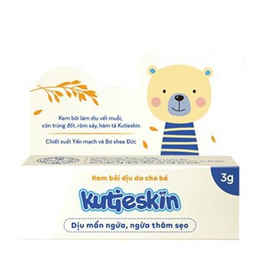 Tặng kem bôi dịu da Kutieskin 5g
