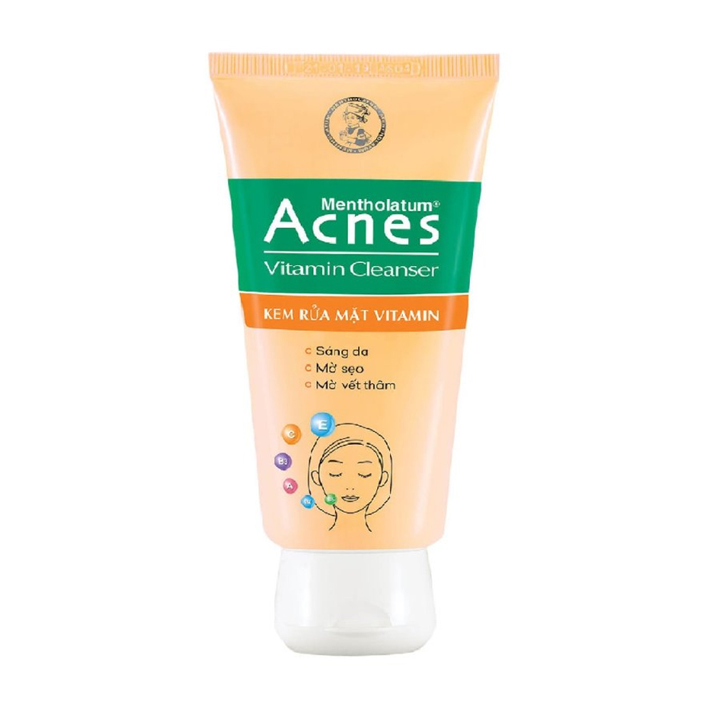 Kem rửa mặt Acnes Vitamin Cleanser (50g)