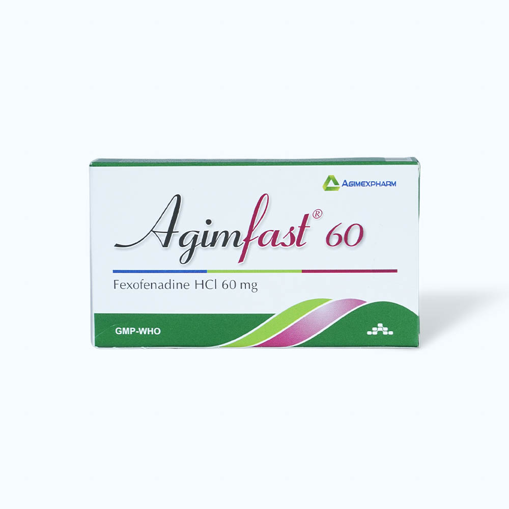 Agimfast 60mg (Hộp 1 vỉ x 10 viên)