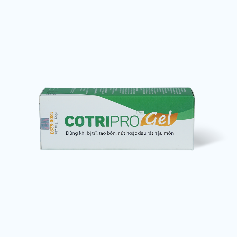 Co Tri Gel bôi trĩ Cotripro (Hộp 1 tuýp 25g)
