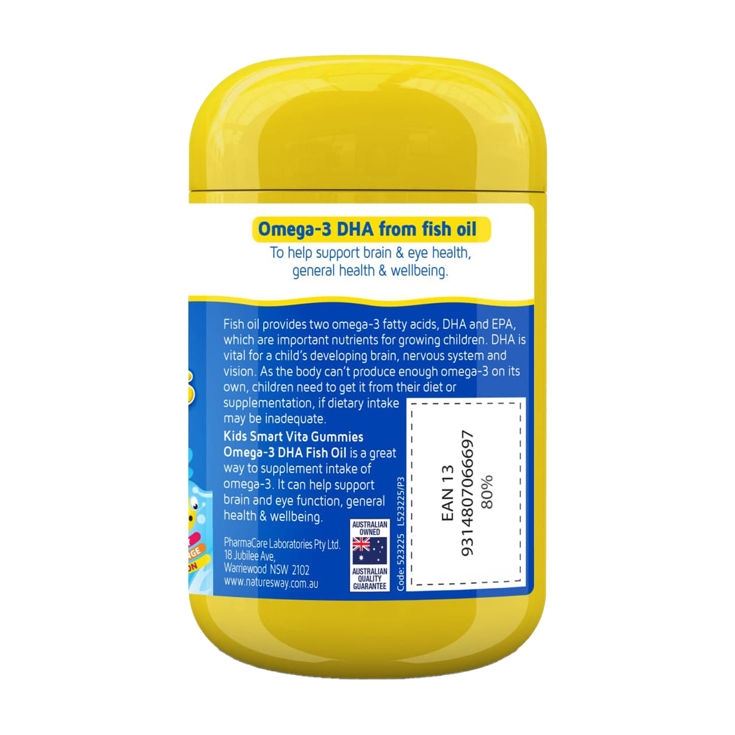 Thực phẩm bảo vệ sức khỏe Viên bổ sung omega 3 Nature's Way Kids Smart