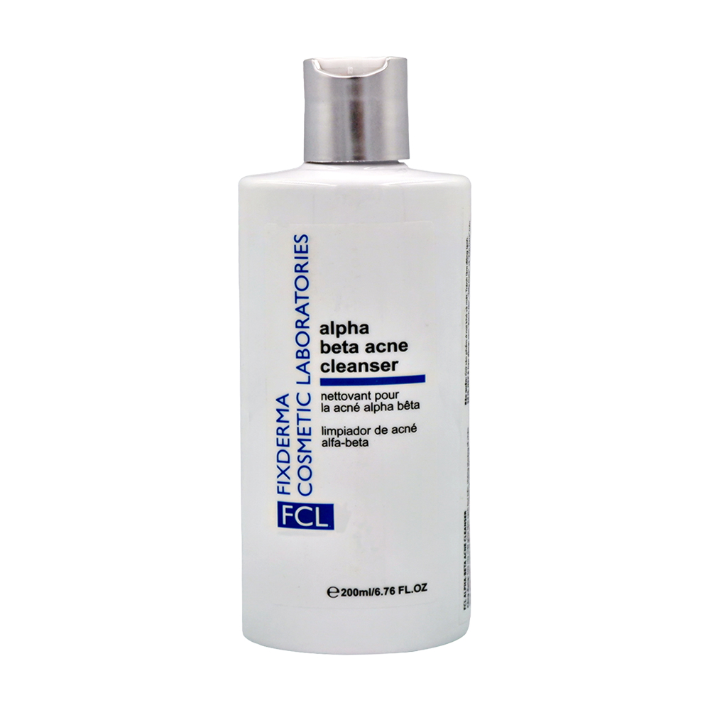 Sữa rửa mặt giúp làm sạch bụi bẩn và giảm mụn Fixderma Fcl AlphaBeta