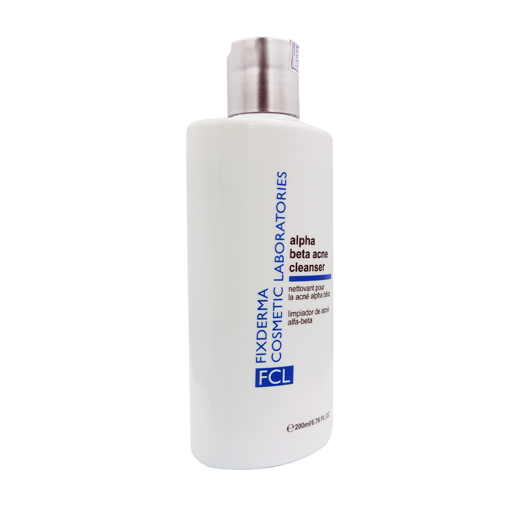 Sữa rửa mặt giúp làm sạch bụi bẩn và giảm mụn Fixderma Fcl AlphaBeta