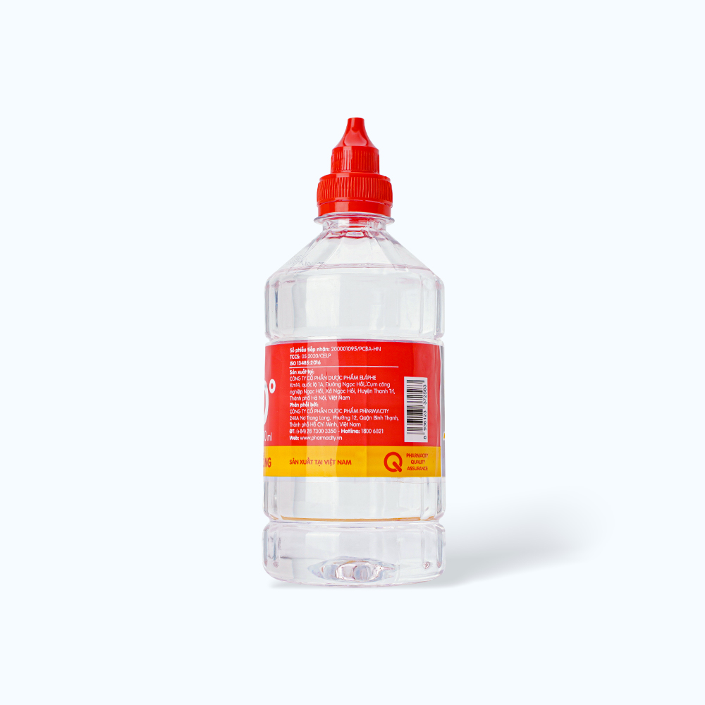 CỒN 70 ĐỘ PHARMACITY SÁT KHUẨN TAY VÀ DỤNG CỤ Y TẾ AN TOÀN