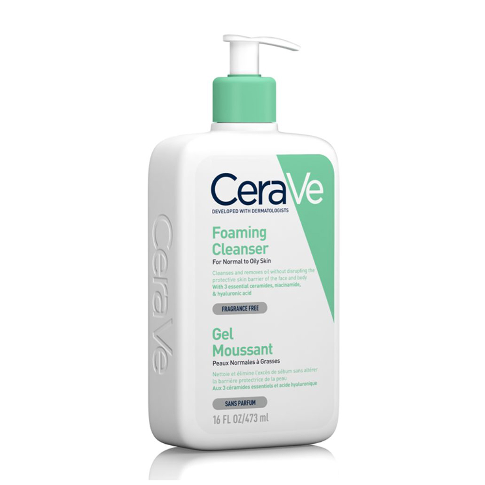 Sữa rửa mặt giúp làm sạch sâu dành cho da dầu CeraVe Foaming Cleanser ...